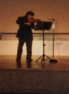 On Stage at Tysons Corner Mall - Dec 2003